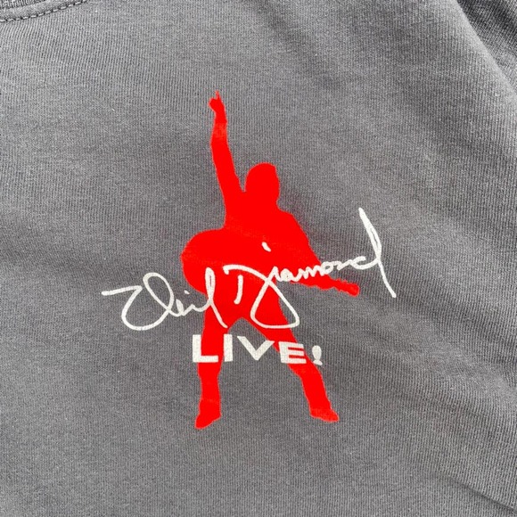 Y2K Neil Diamond Live Tour T-Shirt Men's Large - Picture 5 of 7